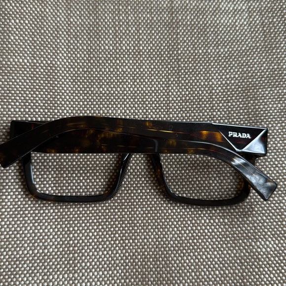 Prada rectangle tort Unisex frame for any prescription! - Picture 2 of 6